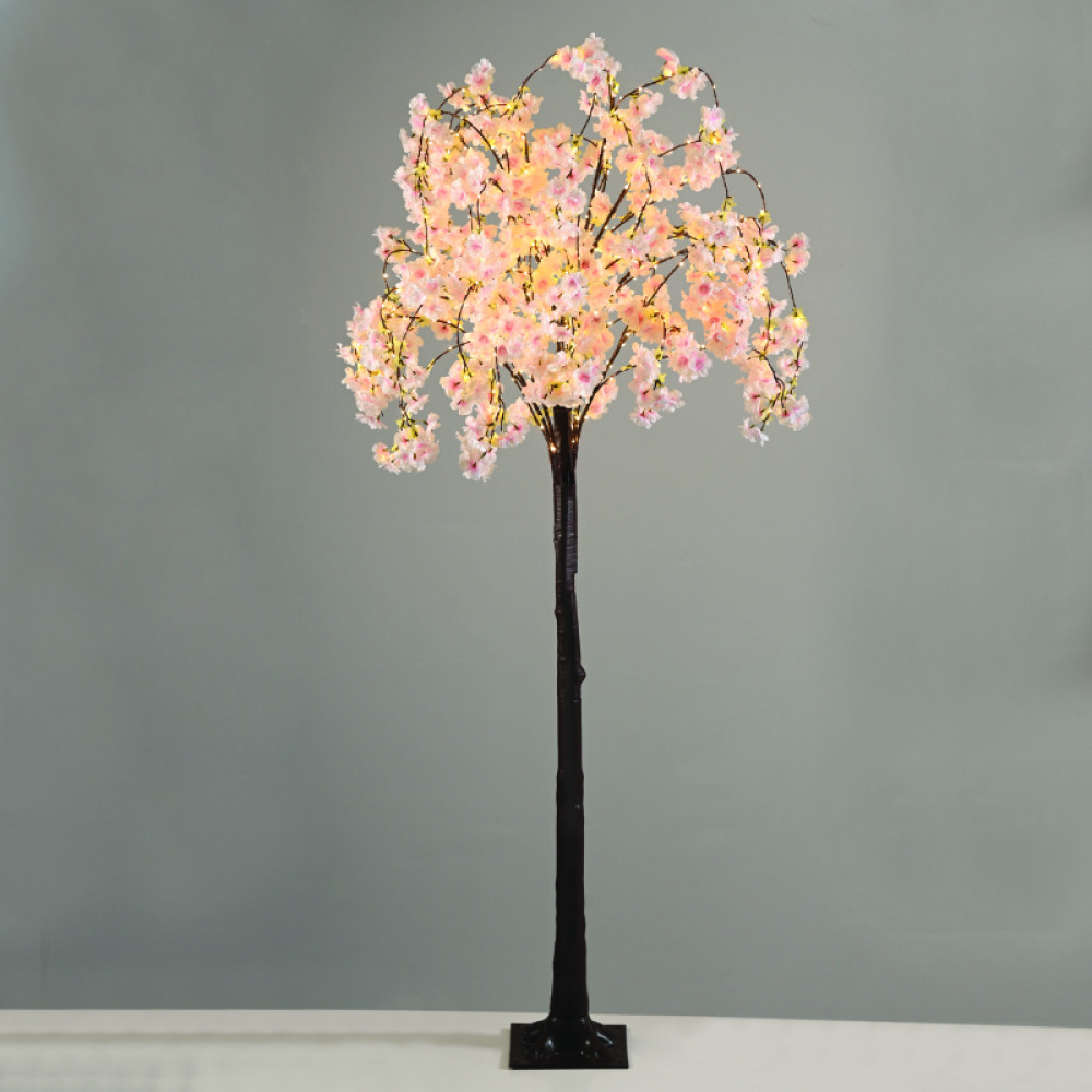 ^CHERRY BLOSSOM TREE 400 WW LED ΛΑΜΠ. ΑΝΤΑΠΤ:4,5V IP44 ΥΨΟΣ 180cm ΒΑΣΗ:21x21cm 5m ΚΑΛ ^  -X104001448